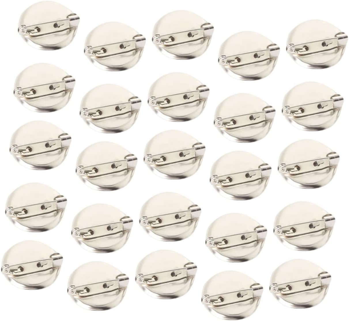 CALLARON 200pcs DIY Jewelry Brooch Base Pin Backing Lightweight Pin Holder for DIY Accessories