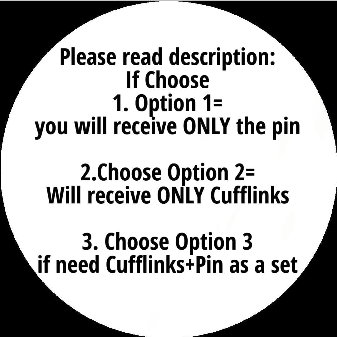 Celtic Cross Lapel Tie Pin and Cufflinks Irish Scottish Suit Jacket Accessory gift for Men