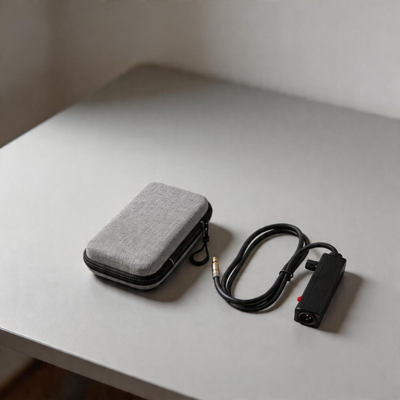 Trasformatore isolatore audio bilanciato da 3,5 mm a XLR, riduzione del rumore, ronzio per eliminatore per registrazione professionale in studio, audio dal vivo e sistemi audio domestici, nero