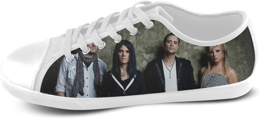 Custom New Band Skillet Rise Canvas Shoes Lace-up Sneaker for Women/Girls Fashion Personalized Design