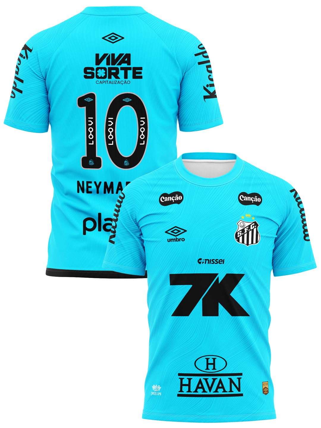 RockinRetailz Santos Away fc Jersey Neymar jr 2025-26 New