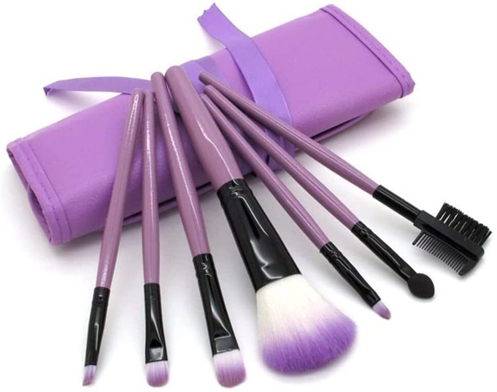 Pespa for Trucco 7pcs/Set di pennelli for Trucco Kit Set + Custodia Borsa Blush ombretto Labbro Labbra Polvere Basamento miscelare Strumenti di Bellezza cosmetica Prodotti Cosmetici
