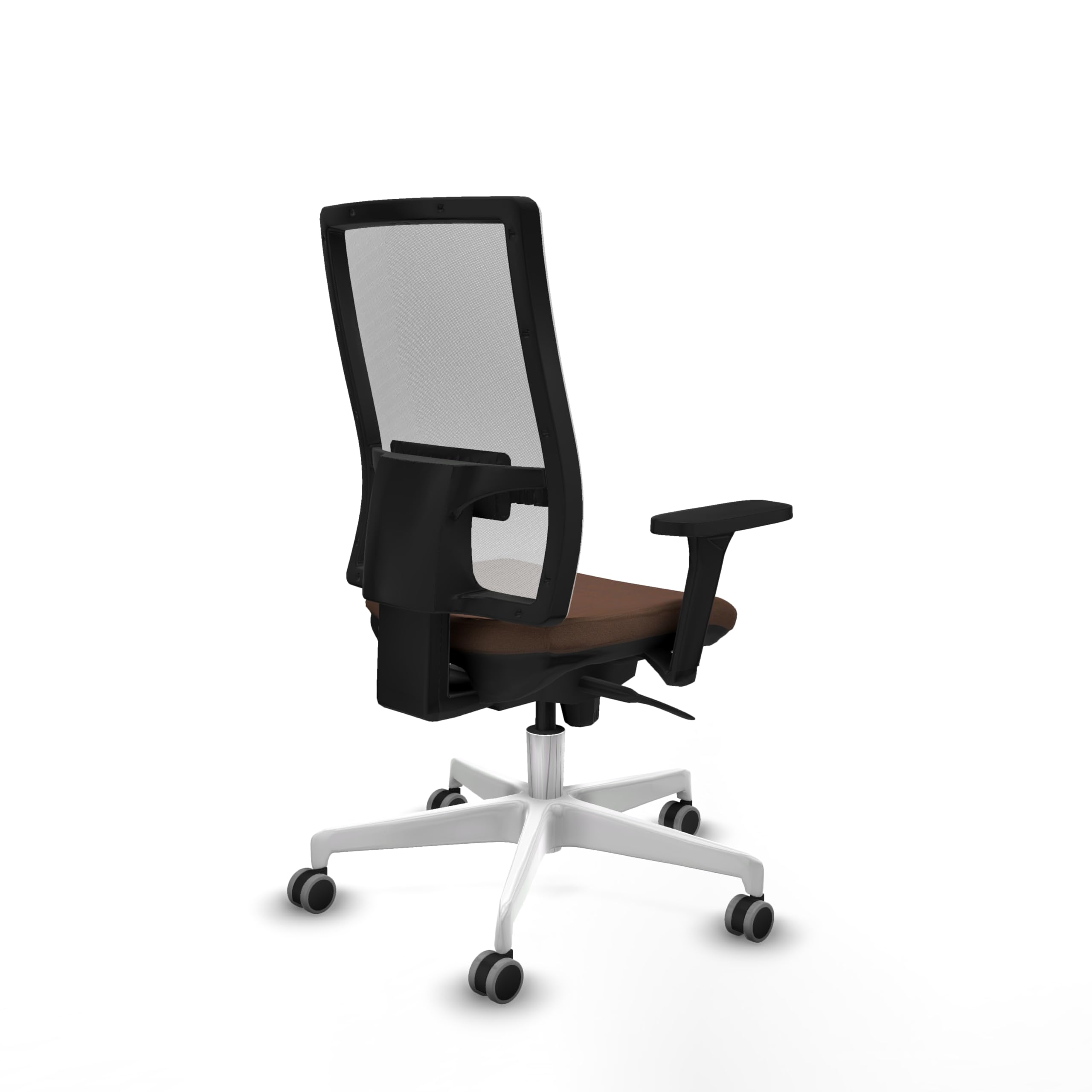 Piqueras y Crespo - Silla de Escritorio Acolchada Hornas con Brazos 3D, Mecanismo sincro 5 Posiciones, Respaldo Regulable y Apoyo Lumbar 1D, Ideal para Oficina.