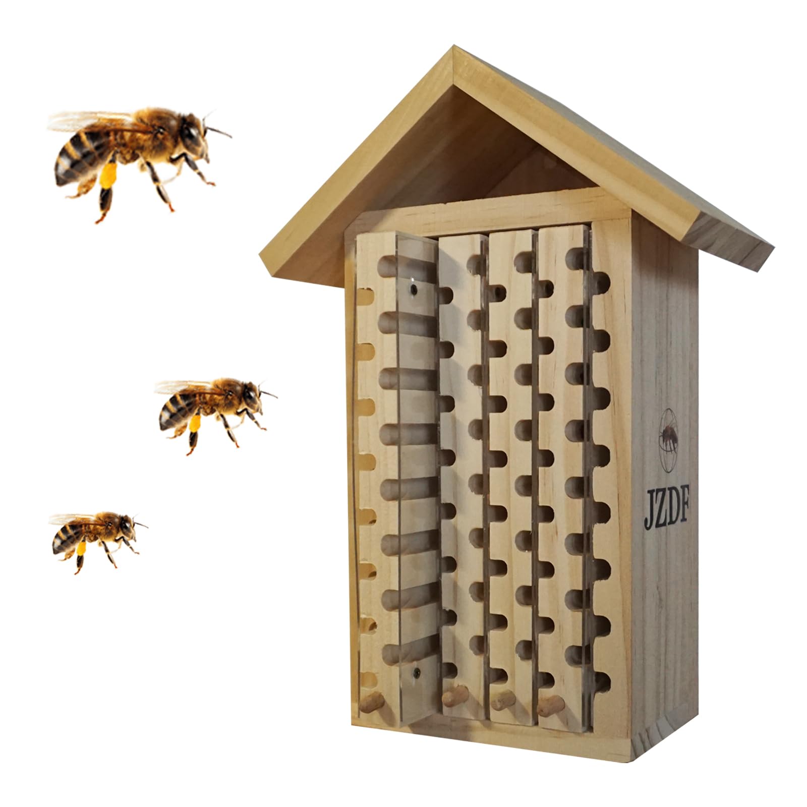 Photo 1 of Mason Bee House,JZDF Bug Hotel,Bug Hotel,Carpenter Bee House for The Garden,Leaf Cutter Bees House