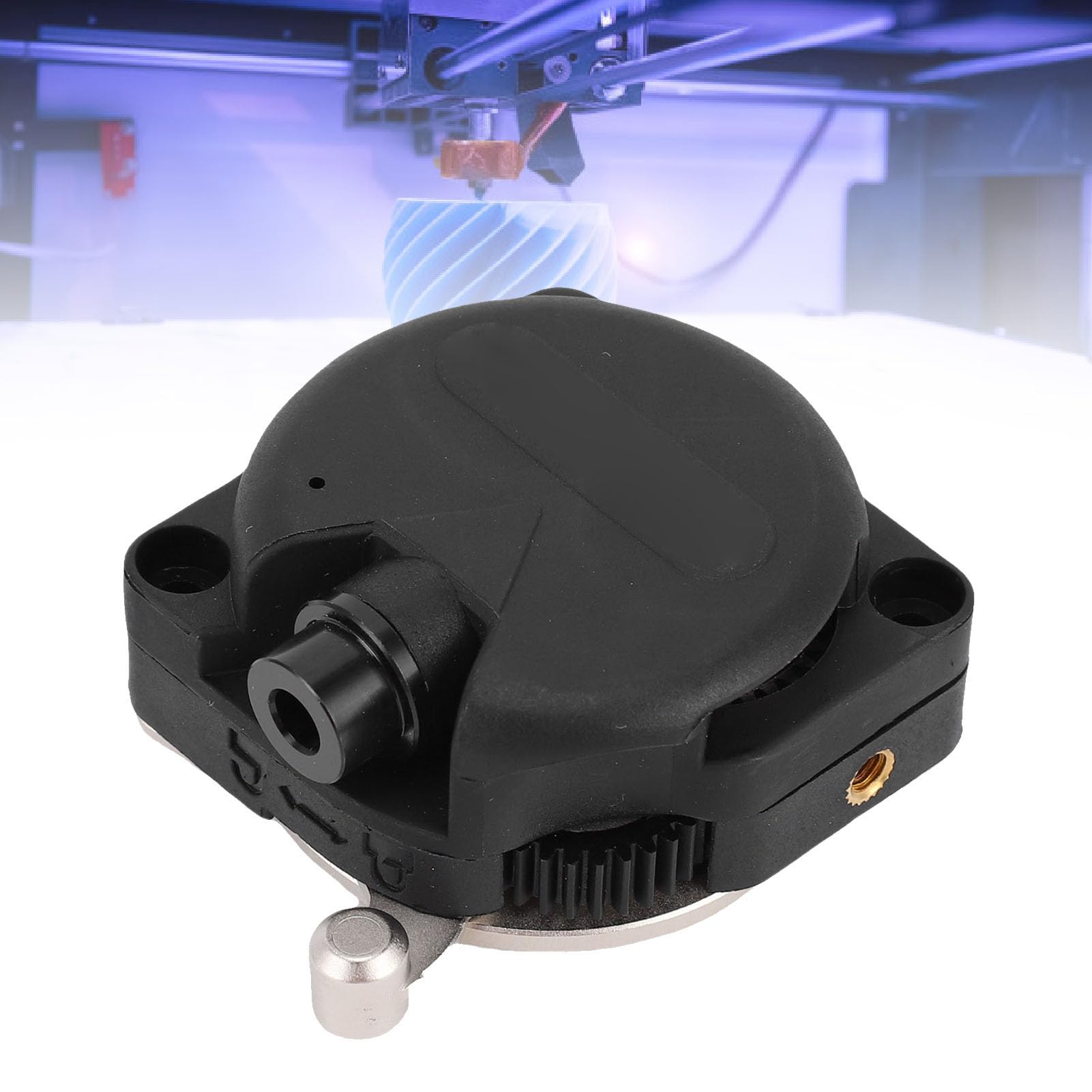 Dpofirs 3D-Drucker-Extruder-Kit, Starkes 80-N-Kraft-Dual-Gang-Präzisionsmodul für Ender 5 Max + Einfache Installation