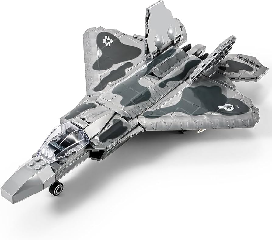 Amazon.com: SEMKY Military Series F-22 Raptor Fighter Jet Air