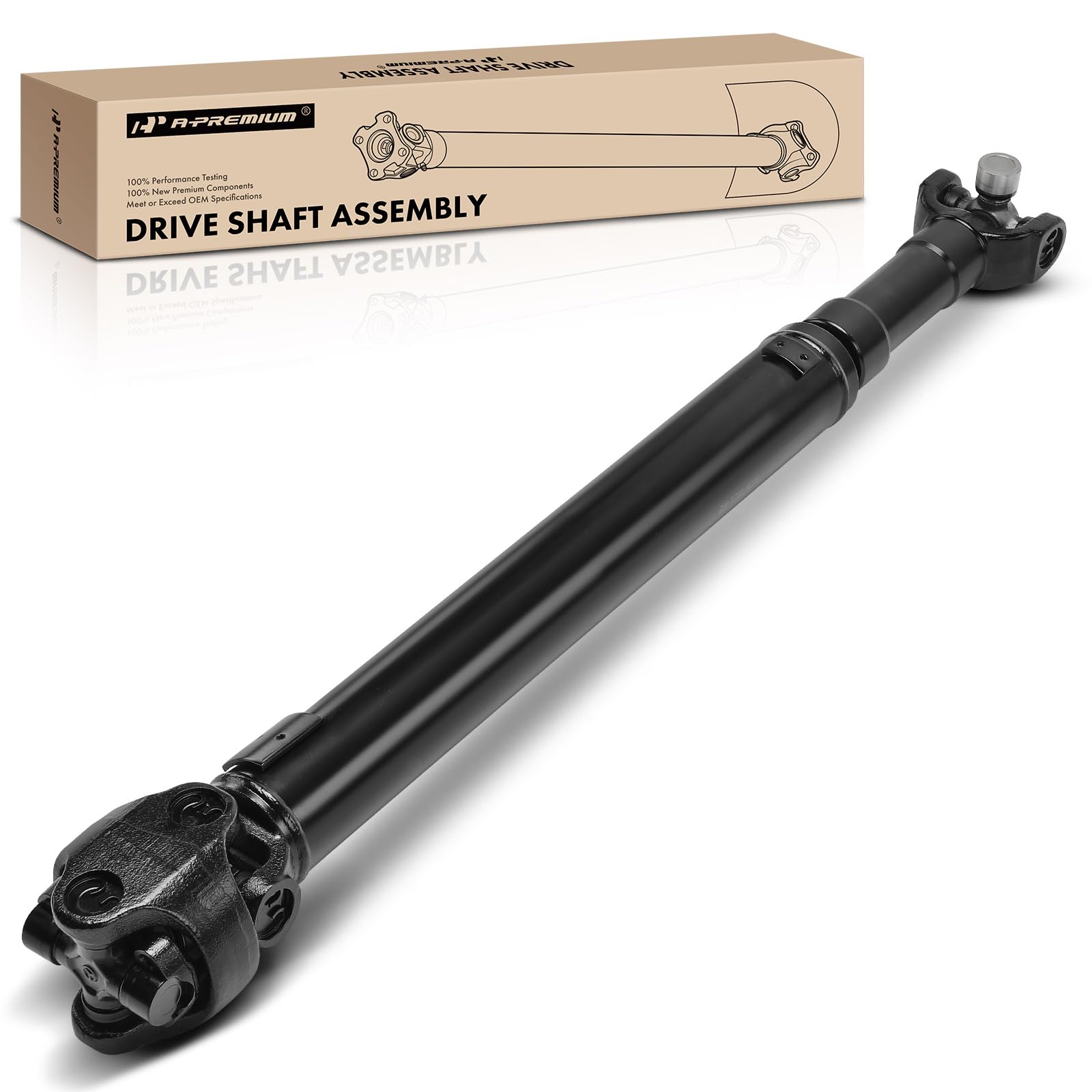 A-Premium Rear Complete Drive Shaft Prop Shaft Driveshaft Assembly Compatible with Ford Bronco 1966-1977, AWD