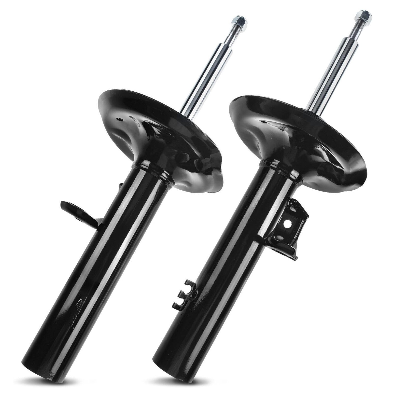 EIDZADK 2pcs Suspension Shock Absorber Strut Set Front Left Driver and Right Passenger Side Black E83 for BMW X3 2.5i 2004-2005 & 3.0i 2004-2006 & 3.0si 2007-2008 & xDrive30i 2009-2010