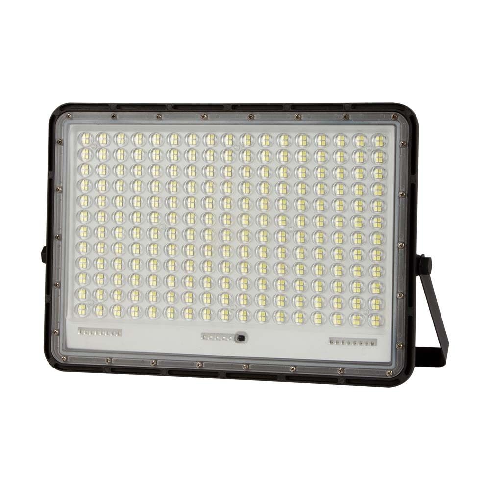 V-TAC Kit pannello solare con proiettore 2600 lumen 4000K 3metri di cavo batteria sostituibile VT-240W - 7830