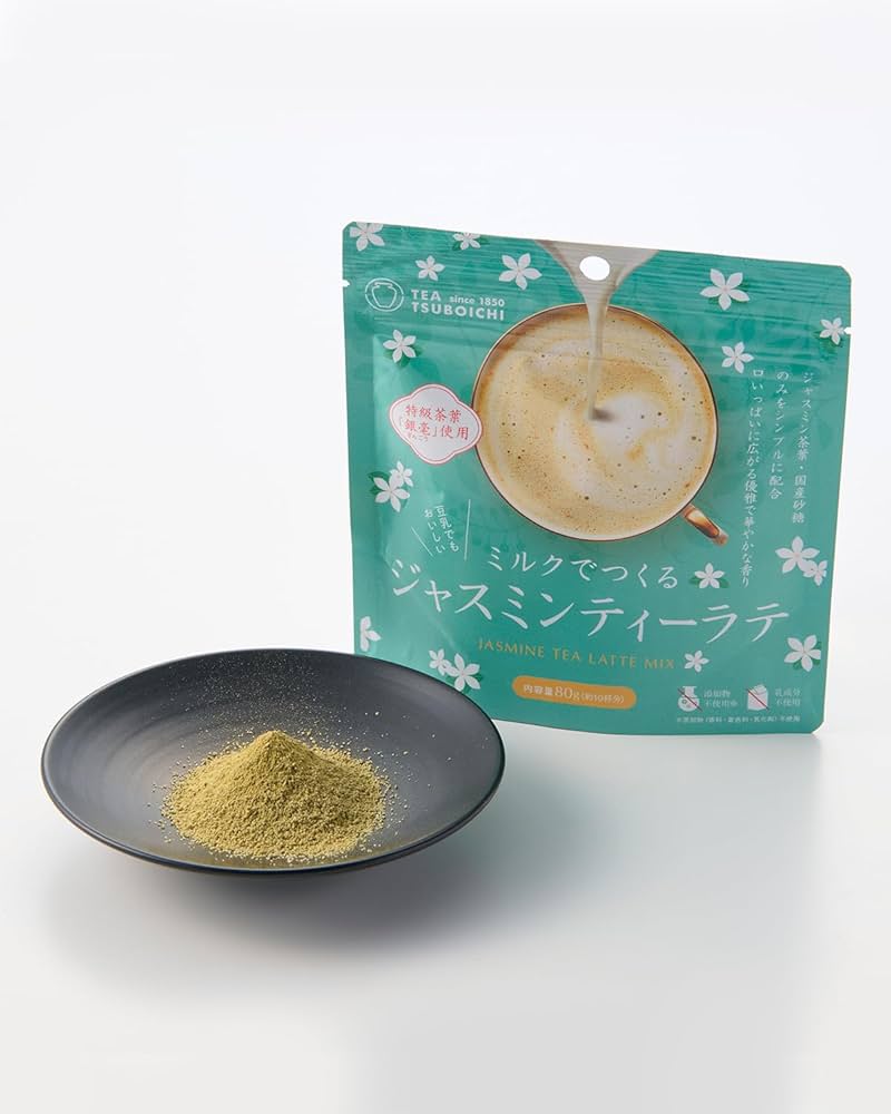 Amazon.co.jp: Tsuboshi Seicha Honpo Tsuboichi Jasmine Tea Latte