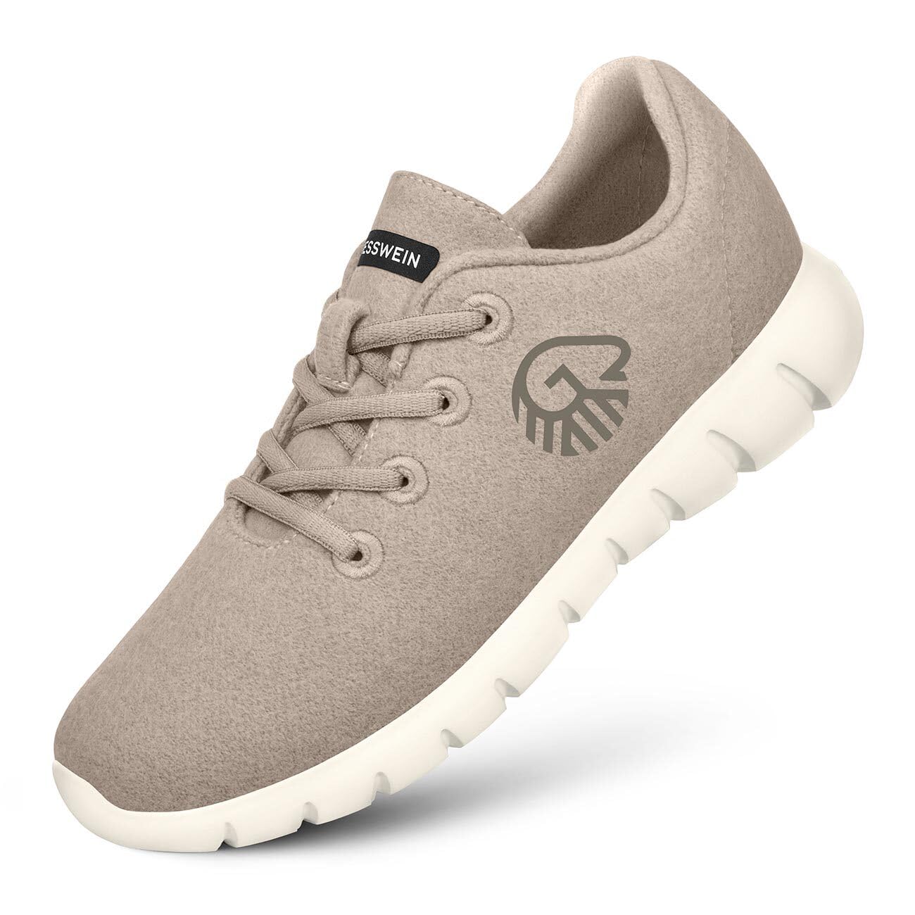 Giesswein Merino Runners Men Atmungsaktive Herren Sneaker aus Merinowolle – Leicht, Bequeme Schuhe mit Dämpfung – Für natürlichen, gesunden Gang – Freizeit & Alltag