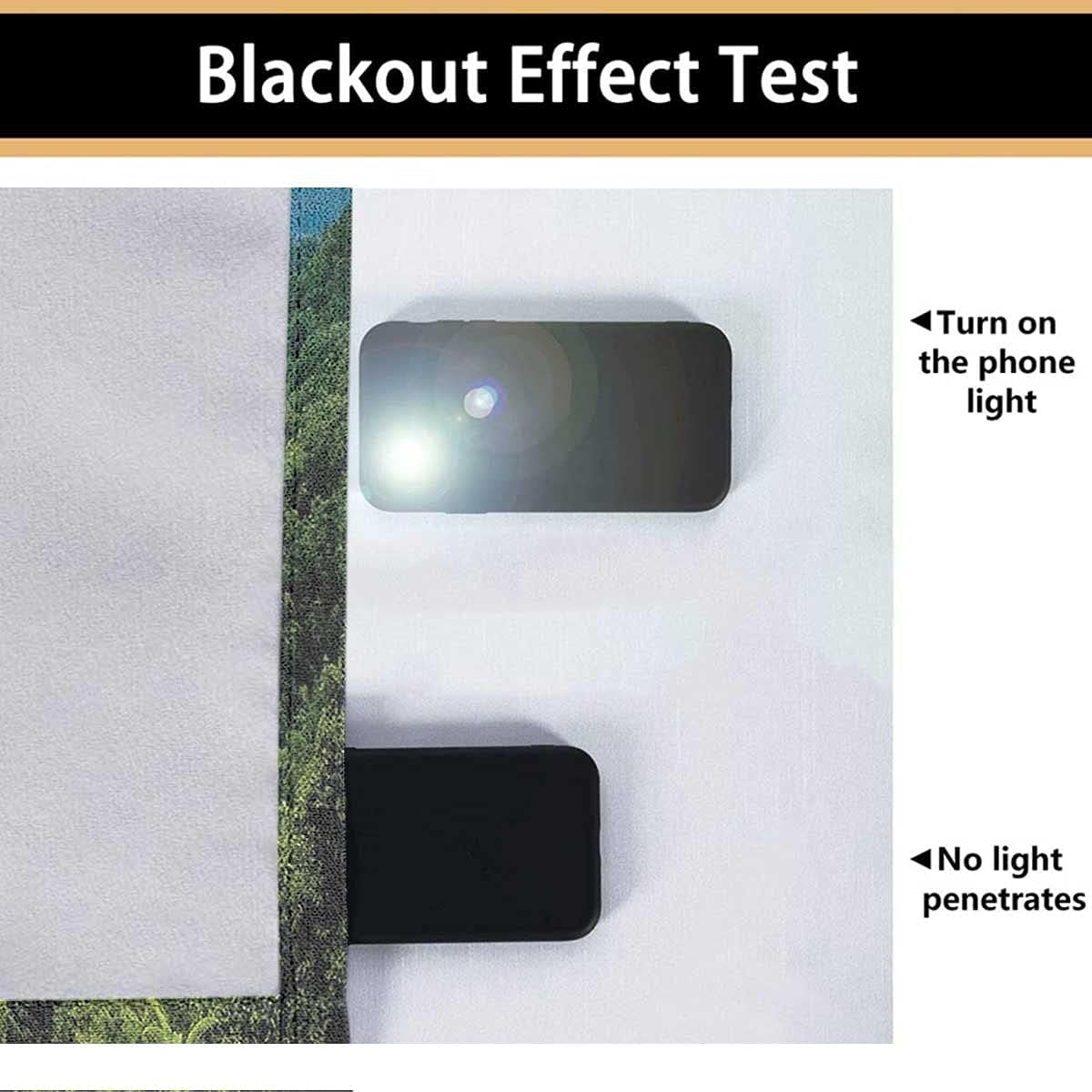 Blackout Grommet Window Curtains for Bedroom Living Room Aerial Scenery Photo Light Blocking Drapes with Grommet for Bedroom Living Room 63 x 72 Inch