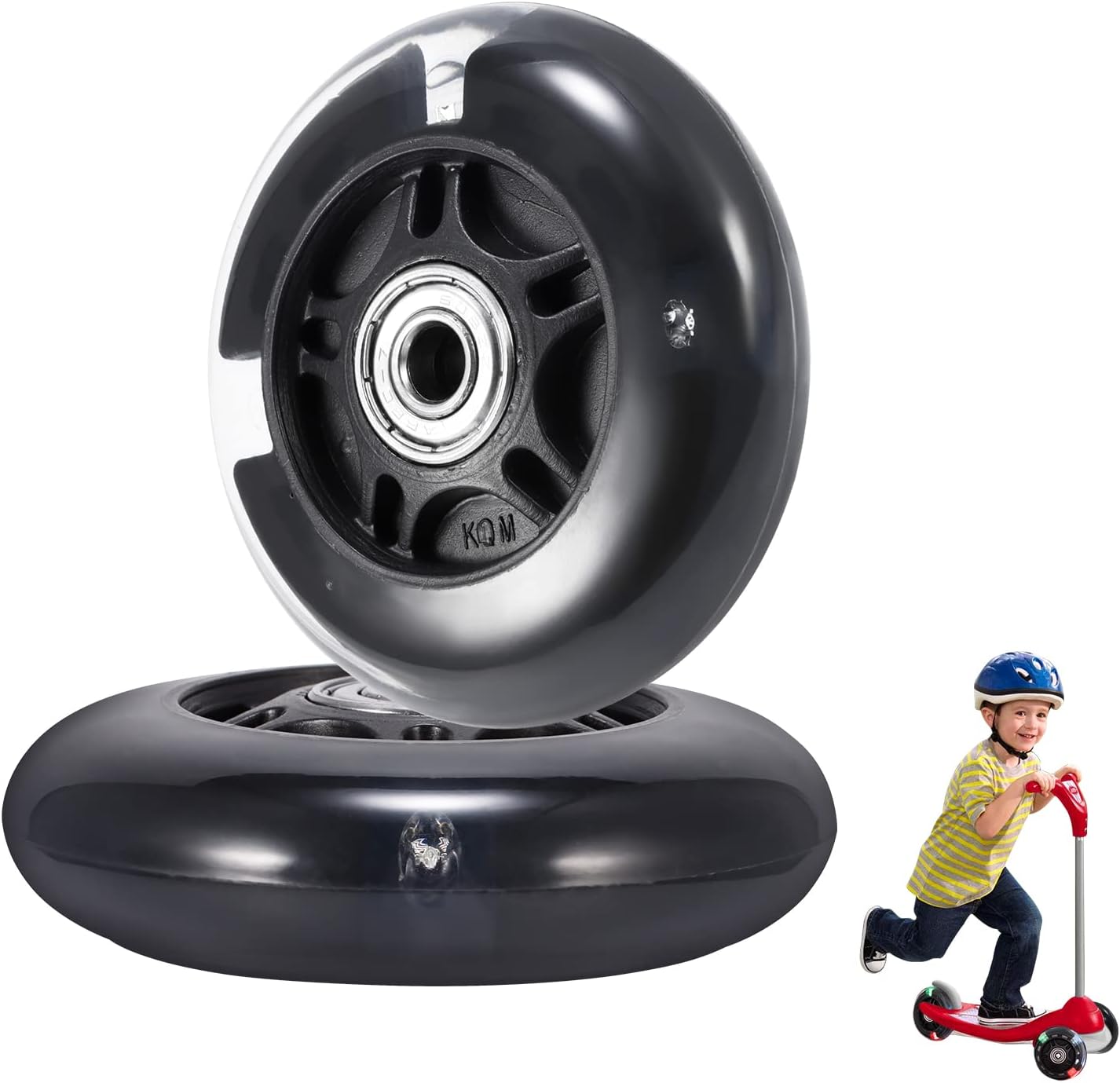 Wheelgoo 120mm 80mm Led Light Up Scooter Replacement Wheels