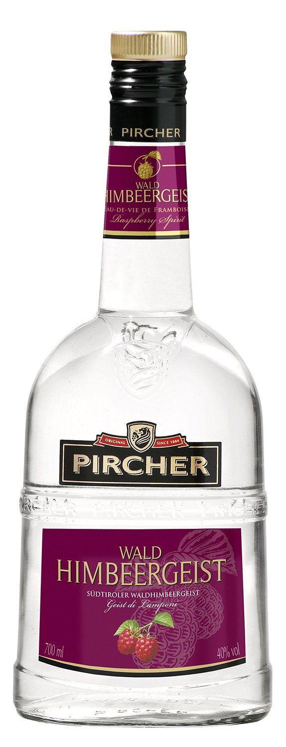 Südtiroler Waldhimbeergeist Pircher 70 cl.