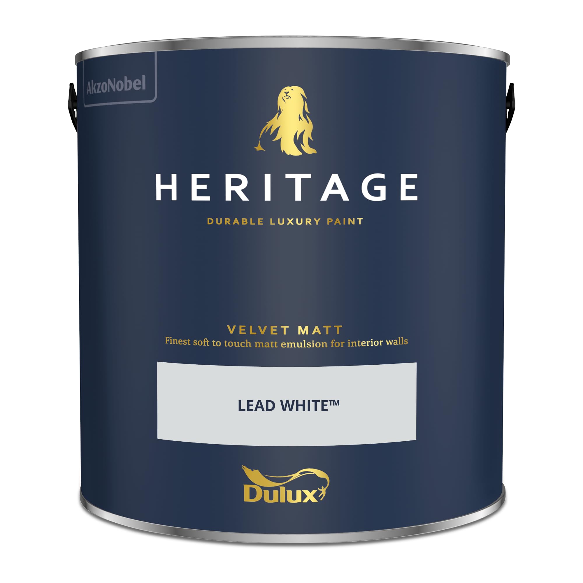 Dulux Heritage Paint (2.5L, Lead White)