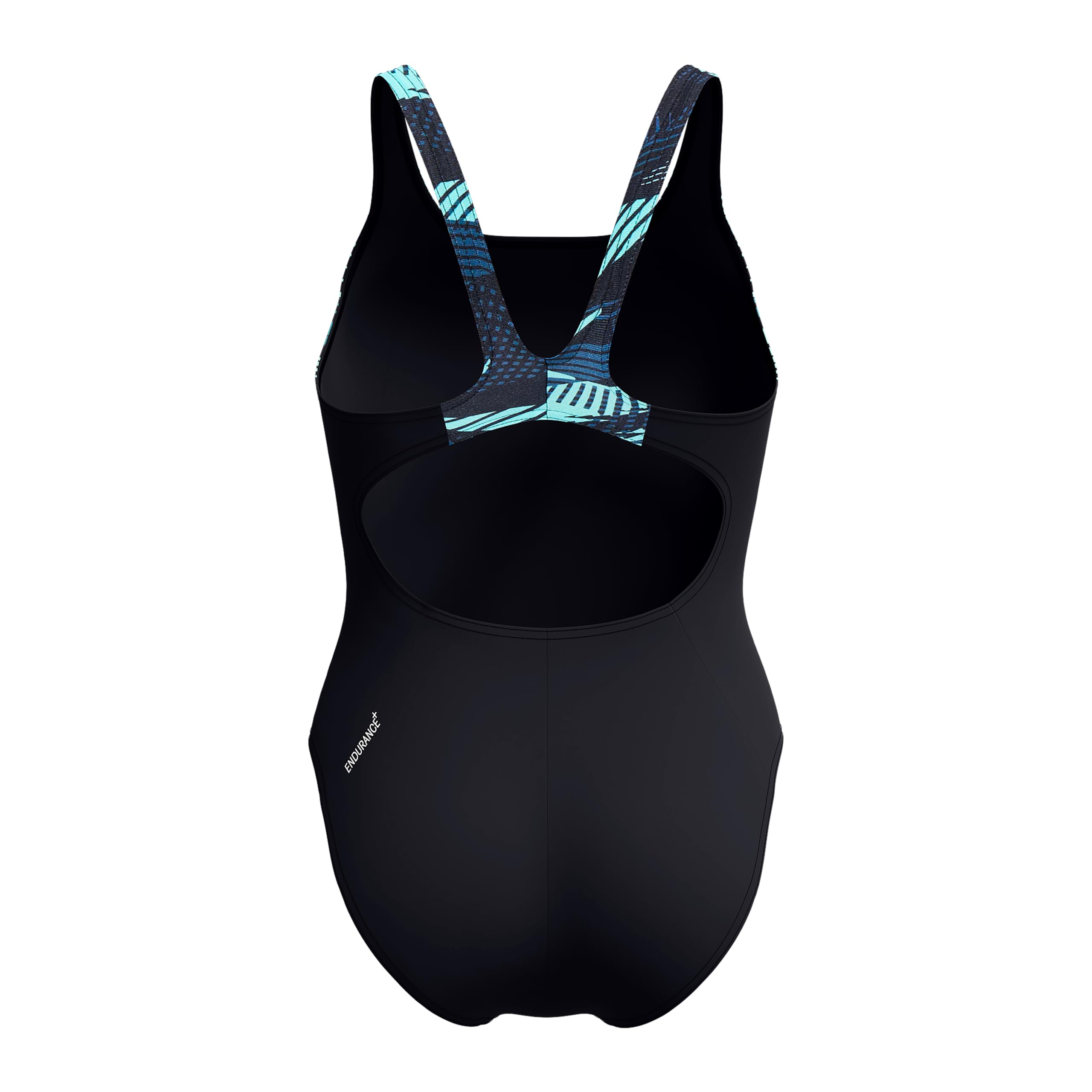 Speedo Donna Hyperboom Splice Muscleback Swimsuit | Clasic Design| Quick Drying | Training | Fitnes | Chlorine Resistant, Dark Teal, 38