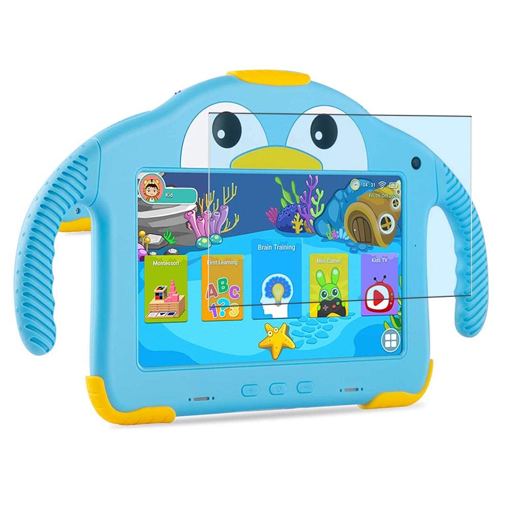 VaxsonPack of 2 Anti Blue Light Screen Protectors Compatible with YosaToo Kids Tablet 7 Inches Screen Protector [Not Tempered Glass] Anti Blue Light