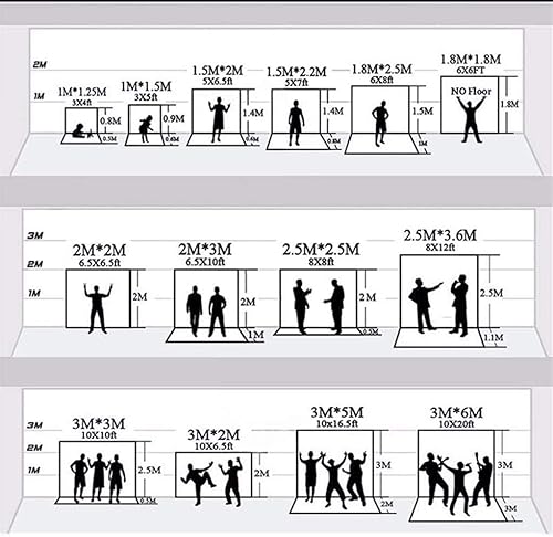 Miniatura 5 de Baocicco Fondos de vinilo de 15 x 10 pies para fotografía de fondo de montaña y paisaje acuático, hermosa cascada y río, árbol antiguo al aire