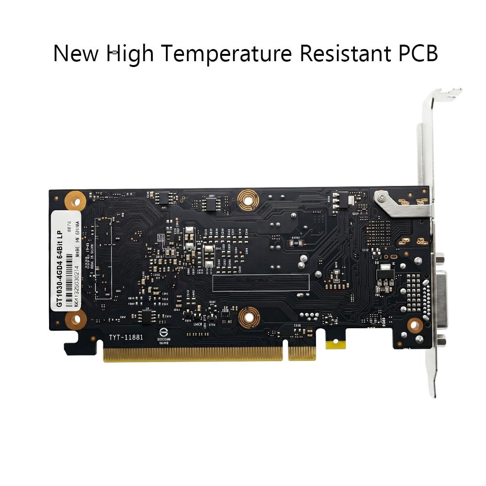 Amazon.com: GT 1030 Graphics Card, 4GB DDR4 64-bit, HDMI DVI, 2