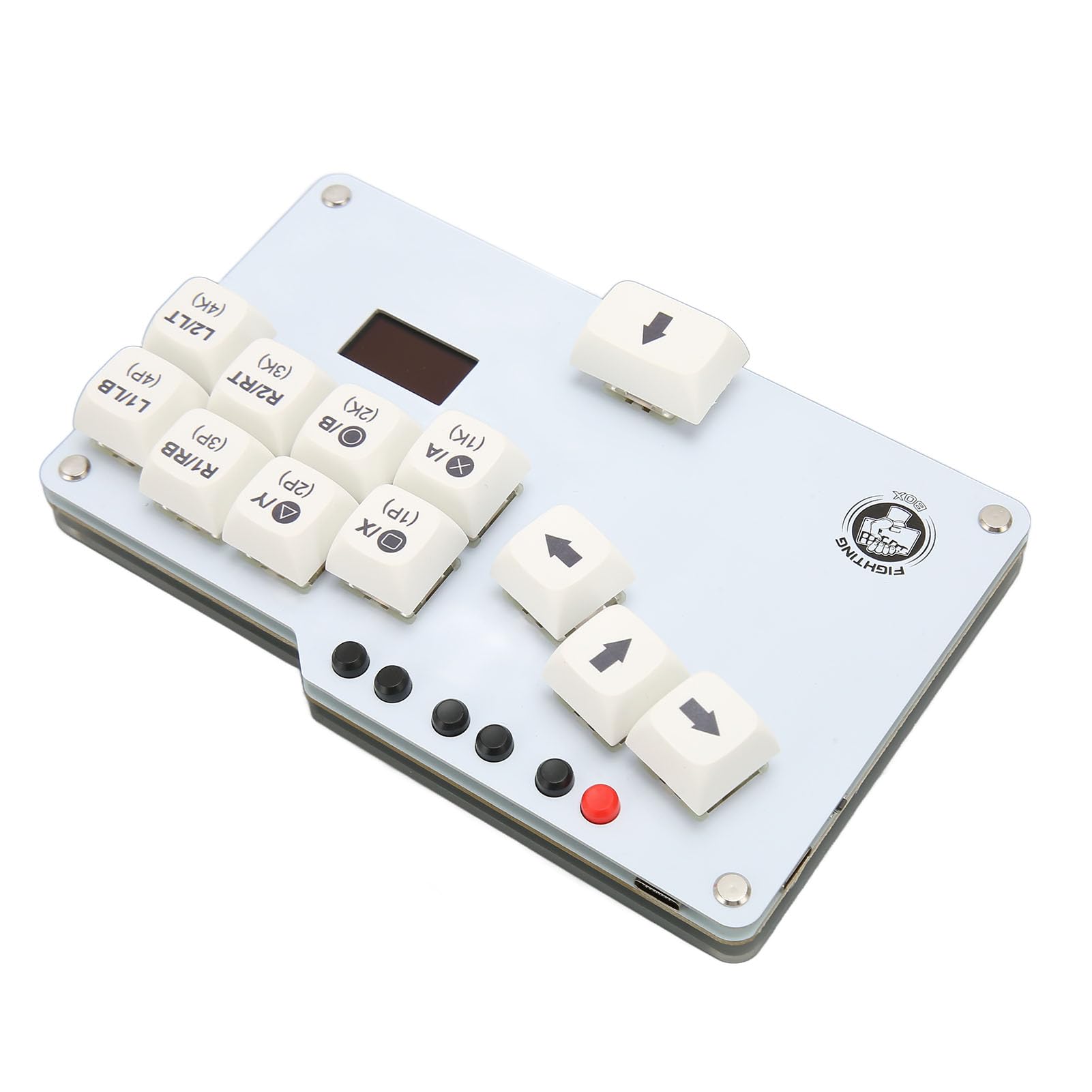 TOPINCN GP2040 CE Fightstick Teclado para Fighting Box con Baja Latencia y Firmware Preinstalado para Jugadores de