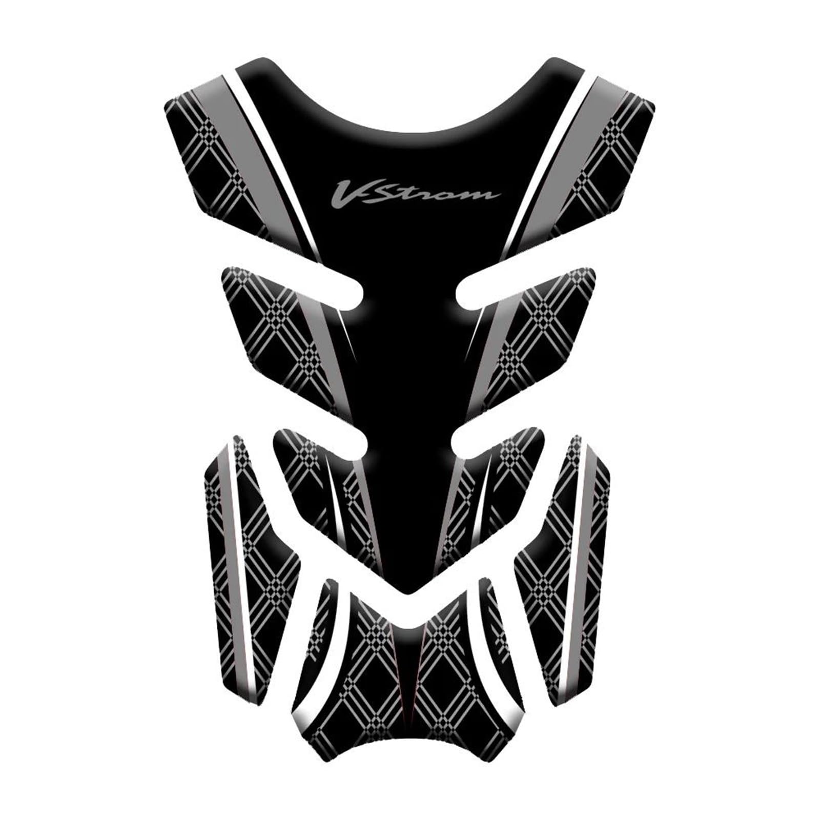 Gas Fuel Tank Pads Motorcyclev Fuel Tank Sticker for Suzuki V-Strom 650 DL650 V-strom650 DL VStrom Gas Protector Pad Fish Bone Decal Motorbike Protection Stickers(Color 17)