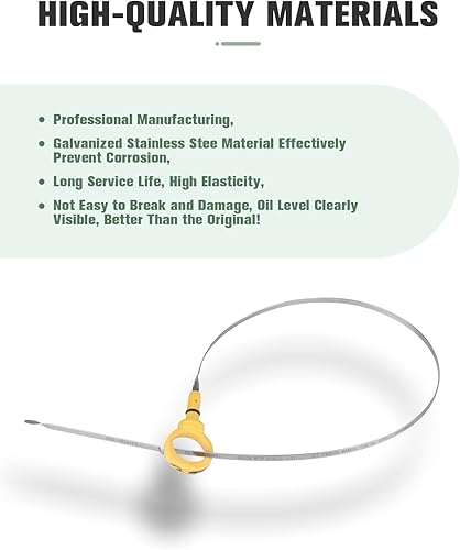 Miniatura 5 de SCITOO Varilla de medición de transmisión de aceite de 26.57 pulgadas para Chrysler 300 5.7L V8 2005-2008, para Dodge Charger 5.7L V8 2006-2008,