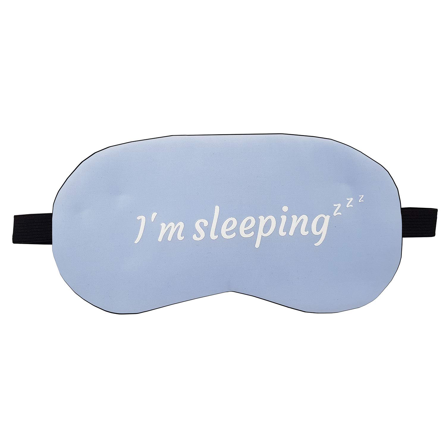 Jenna Fabric Cute Sleeping Eye Shade Mask Cover For Insomnia, Meditation, Puffy Eyes And Dark Circles Sleeping Blue-image-28