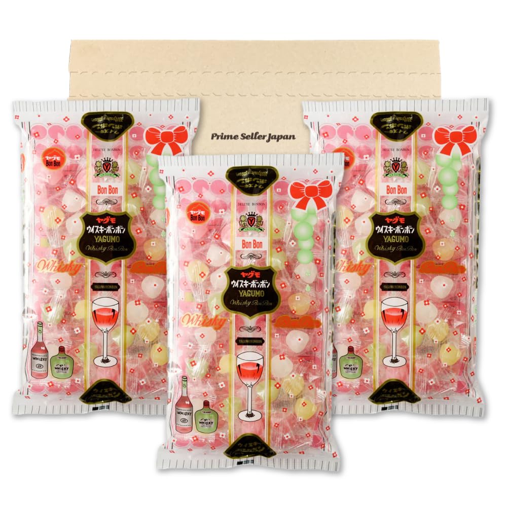 Amazon.co.jp: 八雲製菓 ウイスキーボンボン 110g 3袋セット PSJBOX