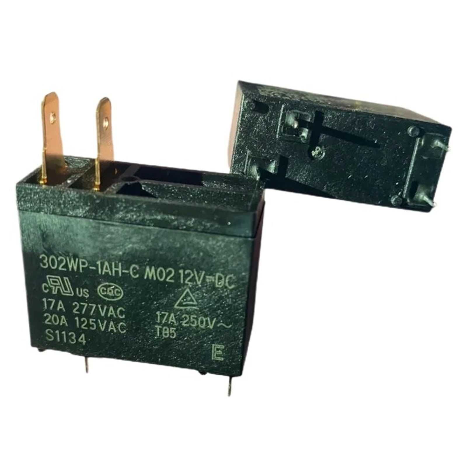 Relais Dip 4 Broches 12V 17A pour circuit imprimé électronique (Lot de 5 pièces)