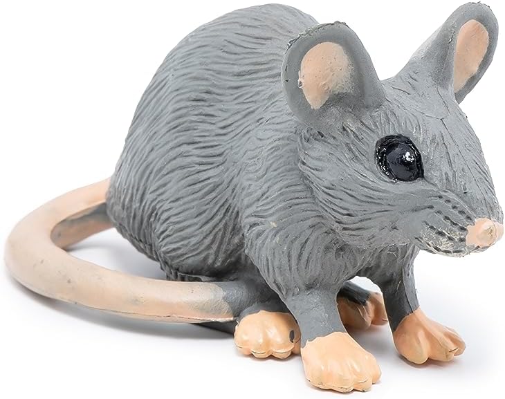 WILD ANIMAL KINGDOM Tiere Figurine, Print, 50205 House Mouse, Multicolour, Small