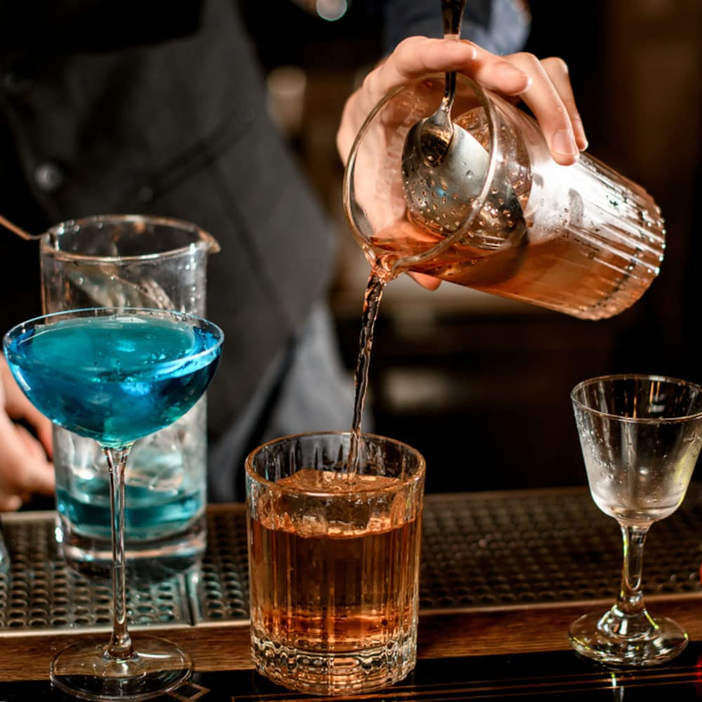 Hawthorne Cocktailsieb Aus Edelstahl – Barsieb Mit 100 Spiralfedern Für Barkeeper & Mixologen
