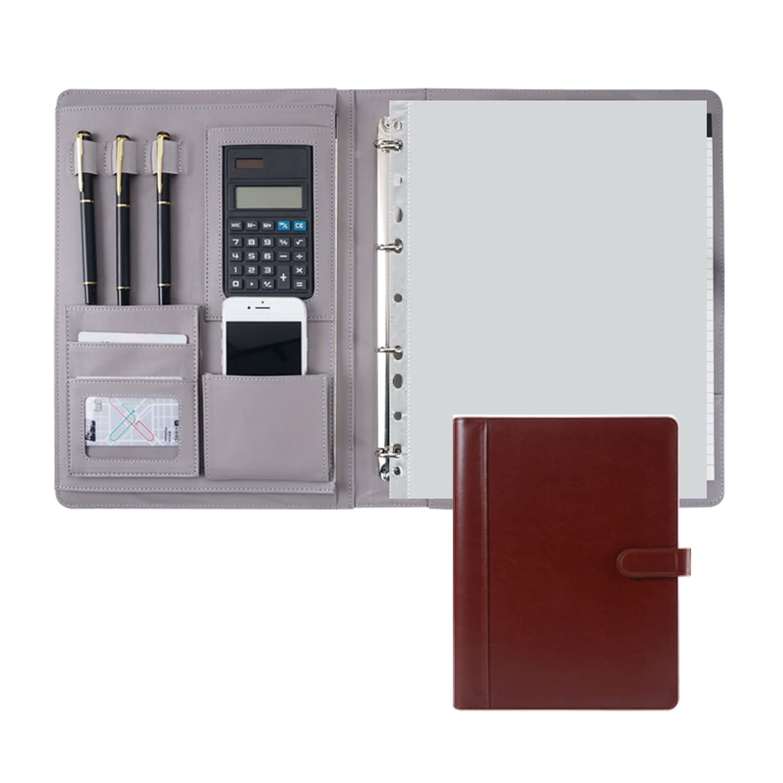 Schreibmappe A4 Klemmbrettmappe Portfolio Binder Organizer Aktentasche Personalisierte Dokument Ordner A4 Größe Zwischenablage Für Business School Büro