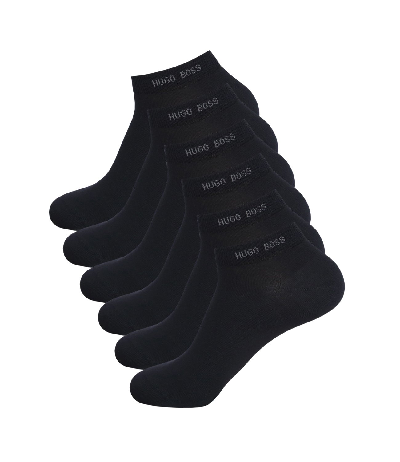 Hugo Boss Herren Sneaker Socken Füßlinge Business Socks 50388443 6 Paar