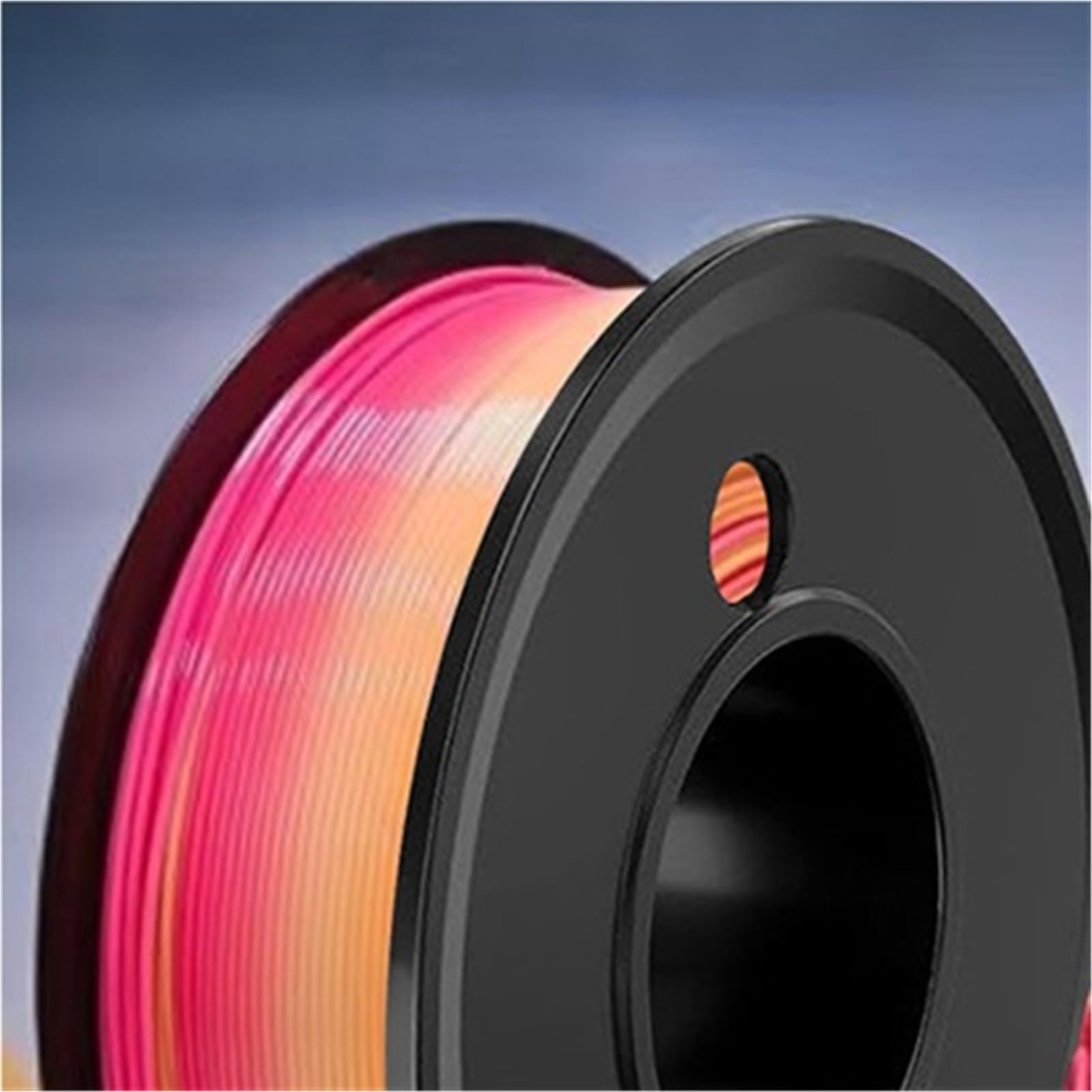 Compatible con filamento PETG arcoíris genérico de 1,75 mm