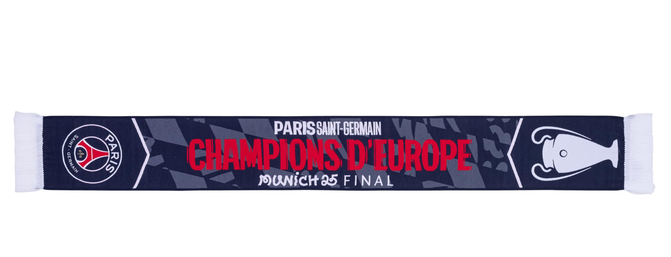Champions League Paris Saint Germain oficjalna kolekcja 2025 szalik mistrzów Europy