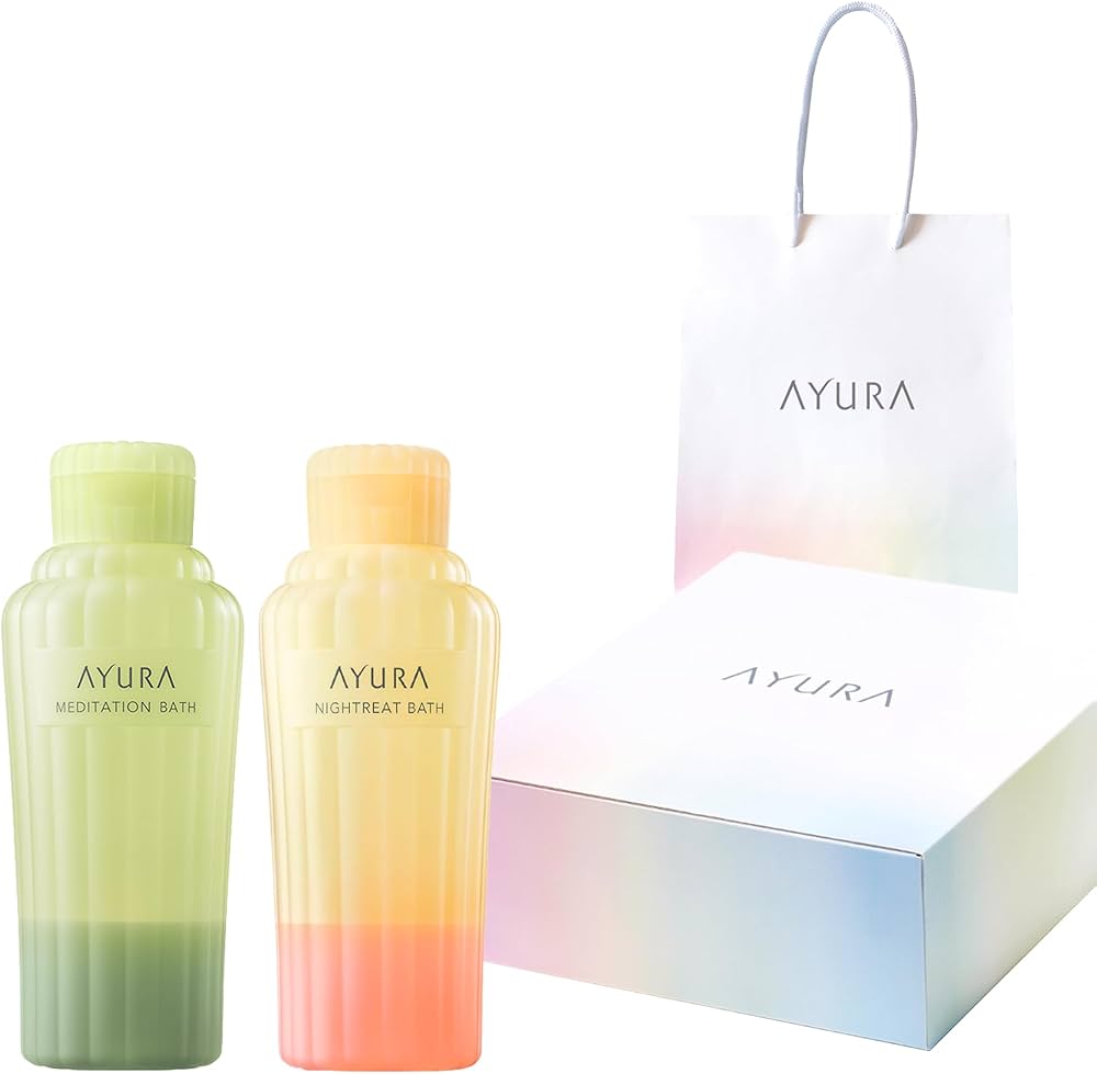 Amazon | アユーラ(AYURA) 【癒しのギフト】入浴料(各300mL × 2種