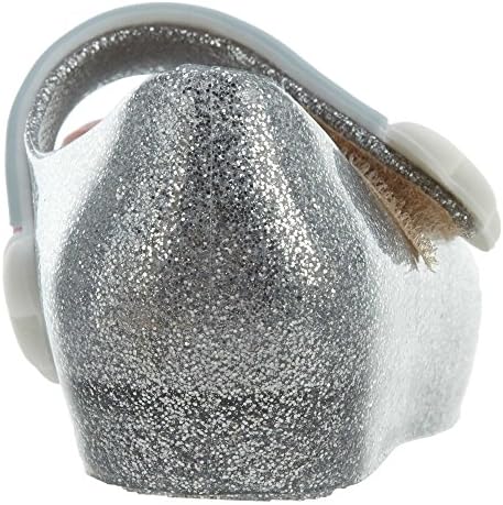 mini melissa Girl's Mini Ultragirl Unicorn (Toddler/Little Kid) Silver Glitz 7 Toddler M | Image 2