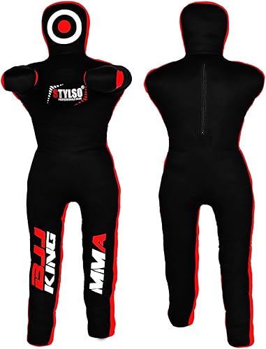 Miniatura 9 de Un-Filled Grappling Dummy Wrestling Dummy Jiu Jitsu Dummy for BJJ MMA Judo Karate Training Adult Kids and Youth Practice Tackling Dummies