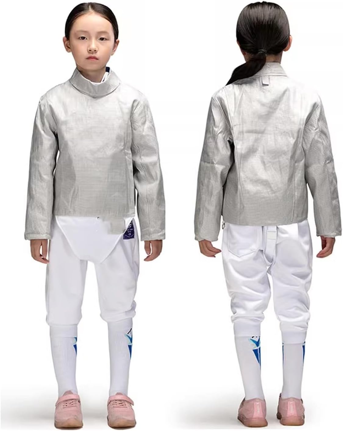 Professional Fencing Clothing, Fencing Metal Clothing, Fencing Protective Suit, Fencing Training Uniform(Color:Right Hand,Size:54#)