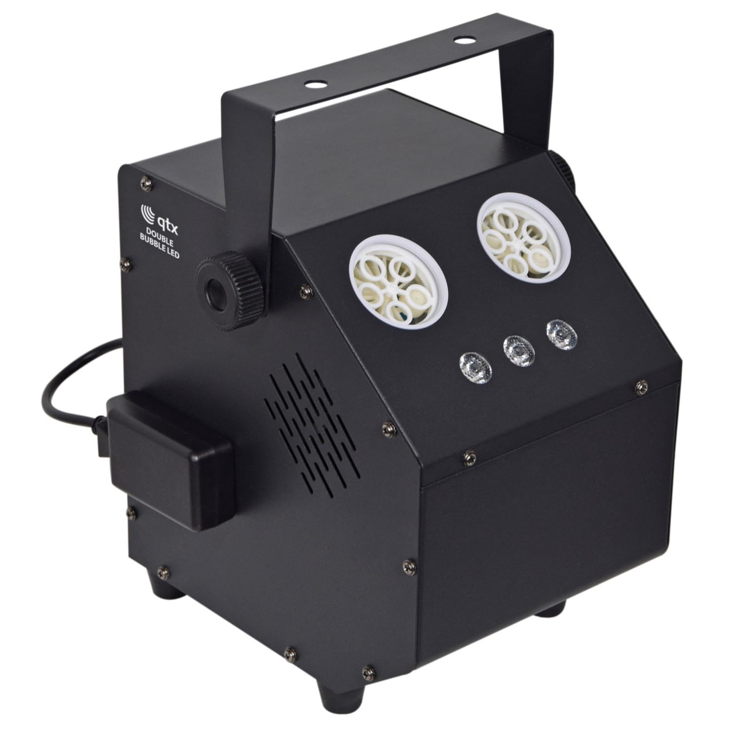 LED Double Bubble Machine