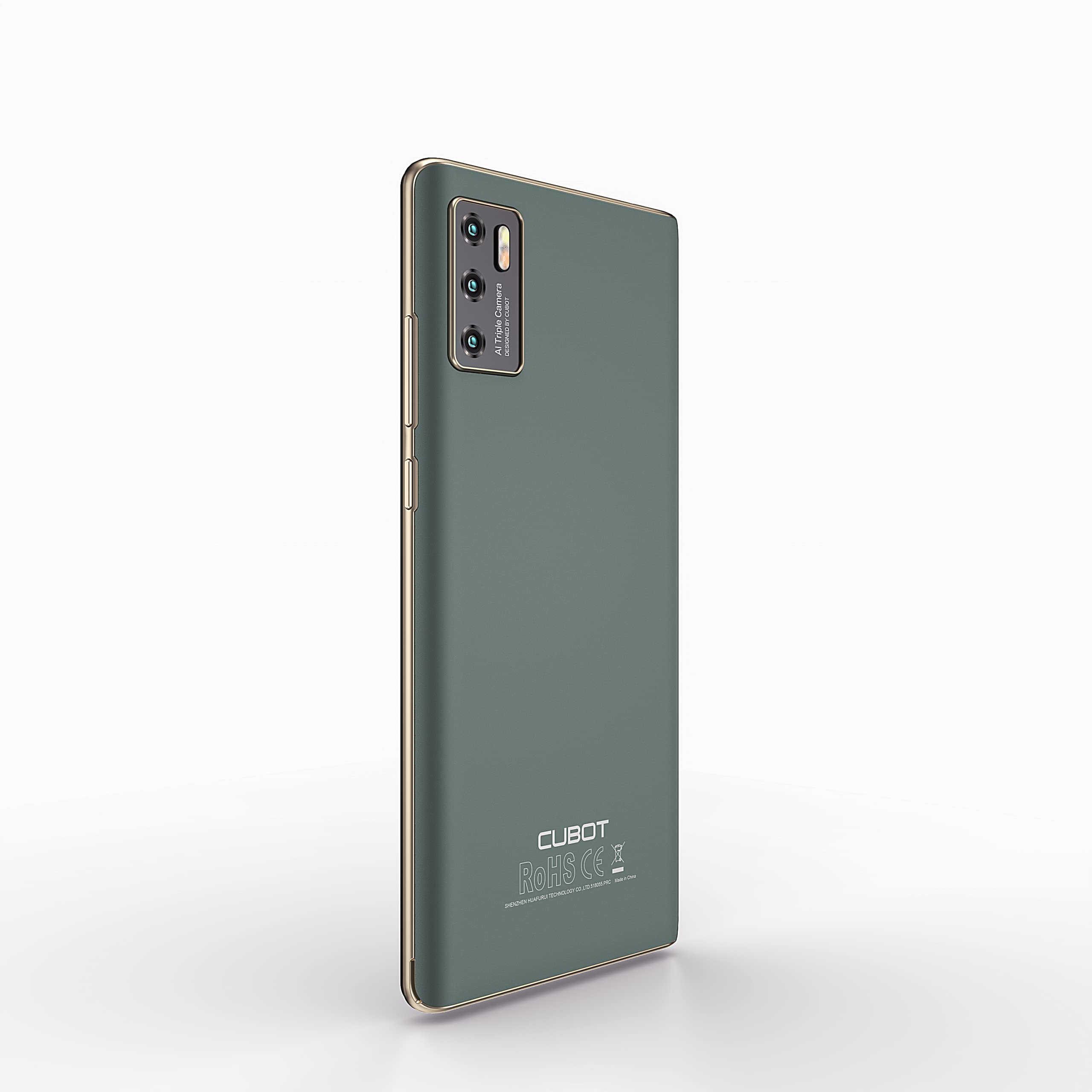 P50 - smartfon 6,2" HD+, 6 GB i 128 GB, podwójny aparat, 20 MP, bateria 4200 mAh, Android 11, procesor Mediatek Helio P22, kolor zielony