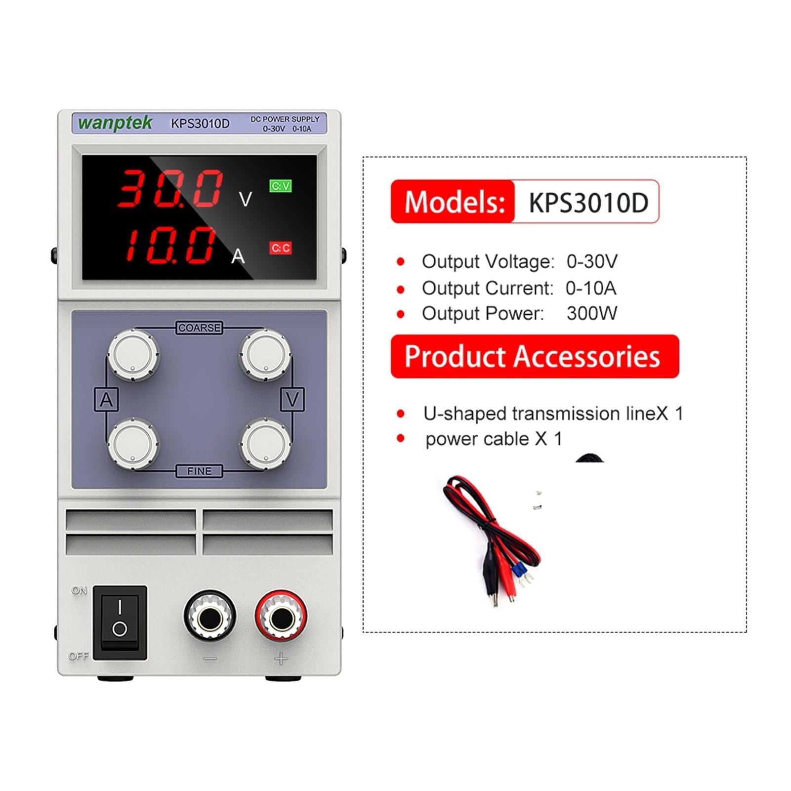 Alimentation CC de laboratoire pour réparer vos appareils et tester vos circuits à la maison