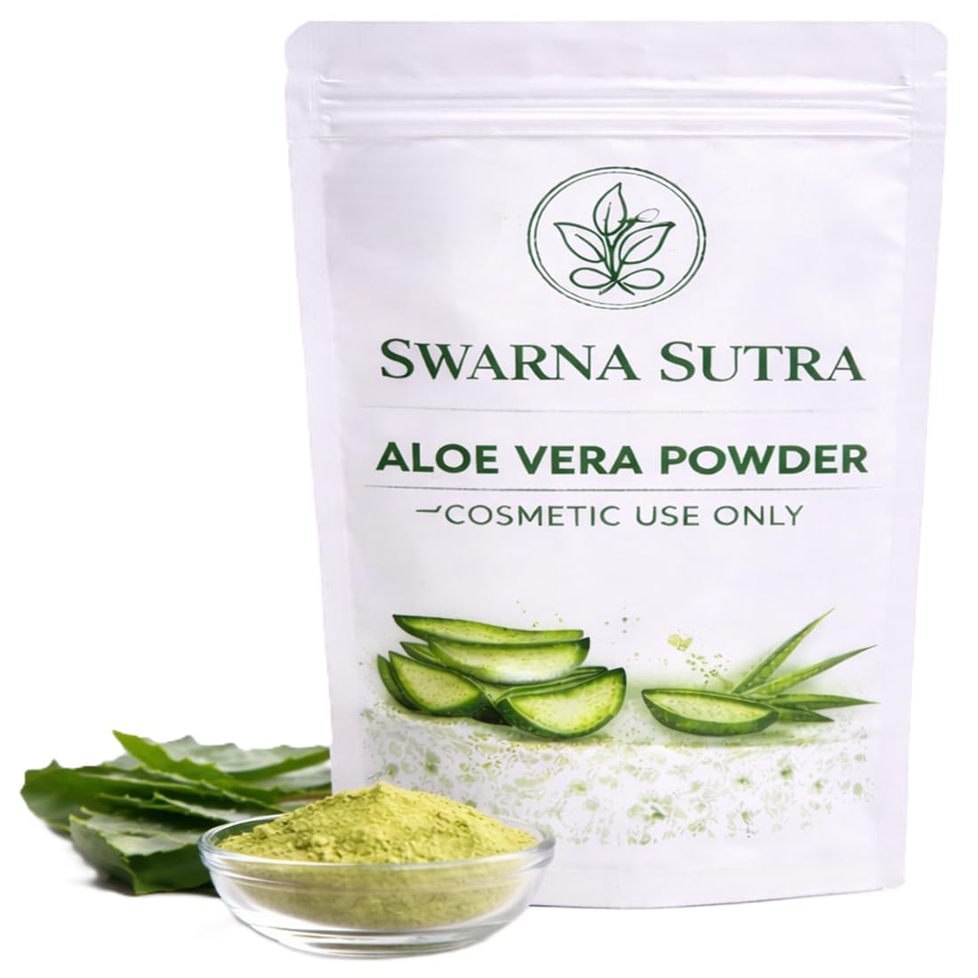 Aloe Vera Powder | Face Pack for Glow & Hair Treatment for Dandruff & Hair Fall | 100% Natural Herbal Powder 200g-image-11