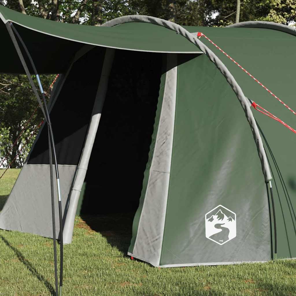 Zielony namiot tunelowy 4 osoby 740x370x220 cm
