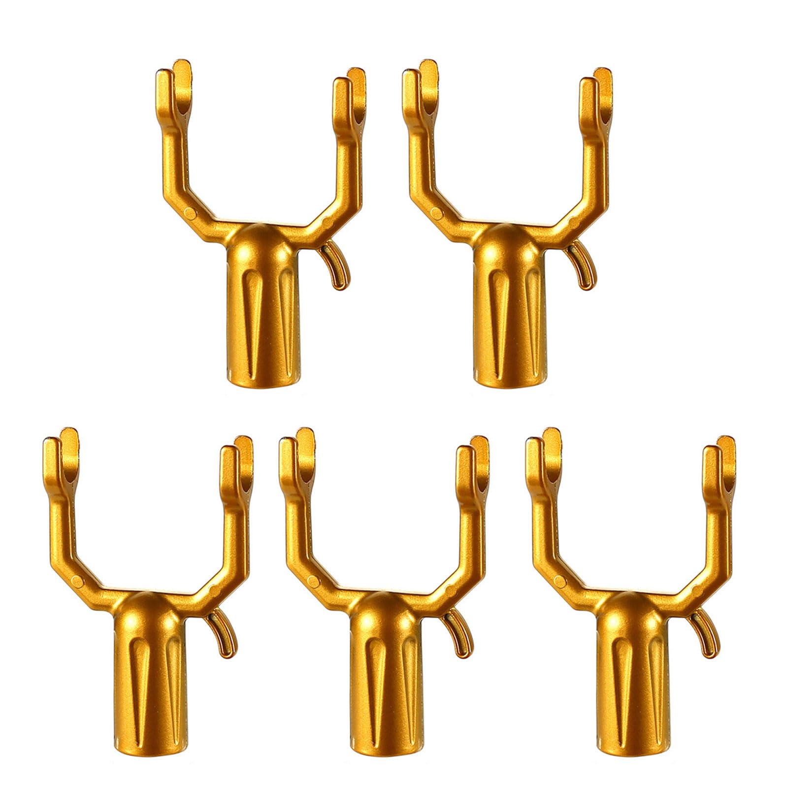 NVOQILIN Sturdy Aluminum Garment Hanger Hook Accessory Thickened Construction Long Time Use Durability Thickened Laundry Hook