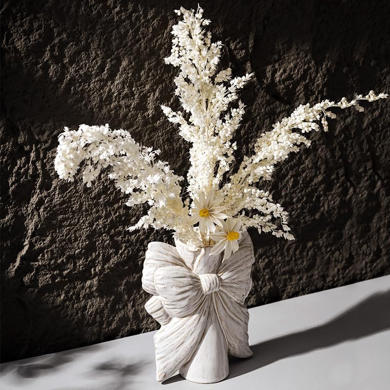 Vase céramique stable anti-basculement pour bouquet de fleurs