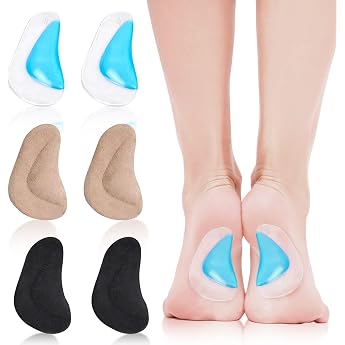 3 Paar Fu gew lbe Pads Arch Support Einlegesohlen Fu druck und Fu  Schmerzlinderung f r Plattfu  Plantarfasziitis Hohes Fu gew lbe Orthop dische Einlagen Plattfu