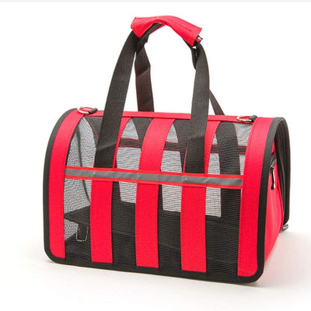Sac de chien portable et respirant réglable avec maille anti-chaleur