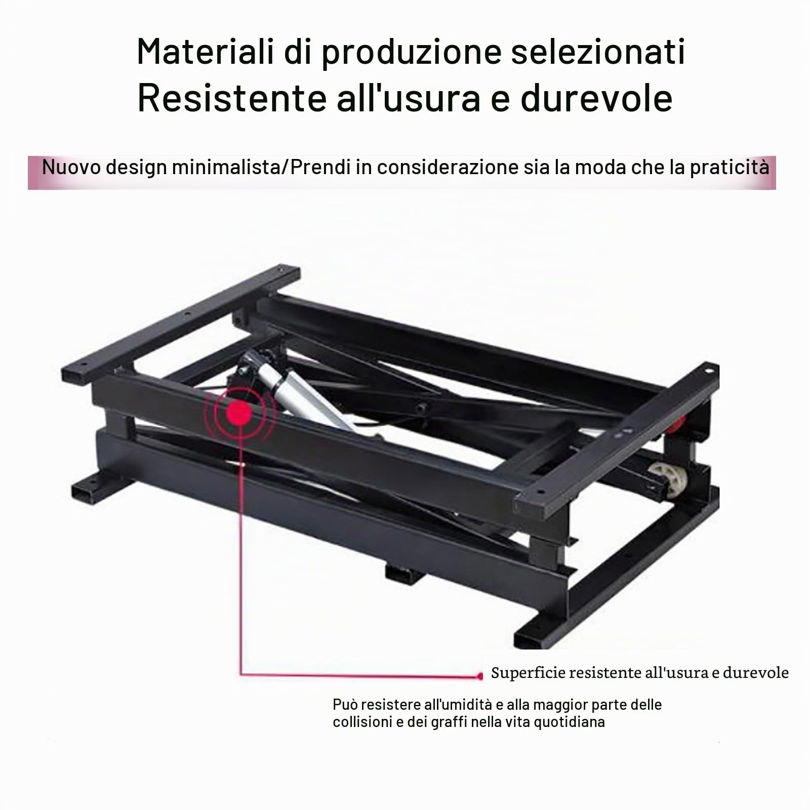 Tavolo Elevatore Elettrico Regolabile (controllo Cablato), Carico: 500 Kg, Altezza: 680 Mm, Graffi Sostanziali + Anti-deformazione, Spazio Di Archiviazione Pieghevole,A
