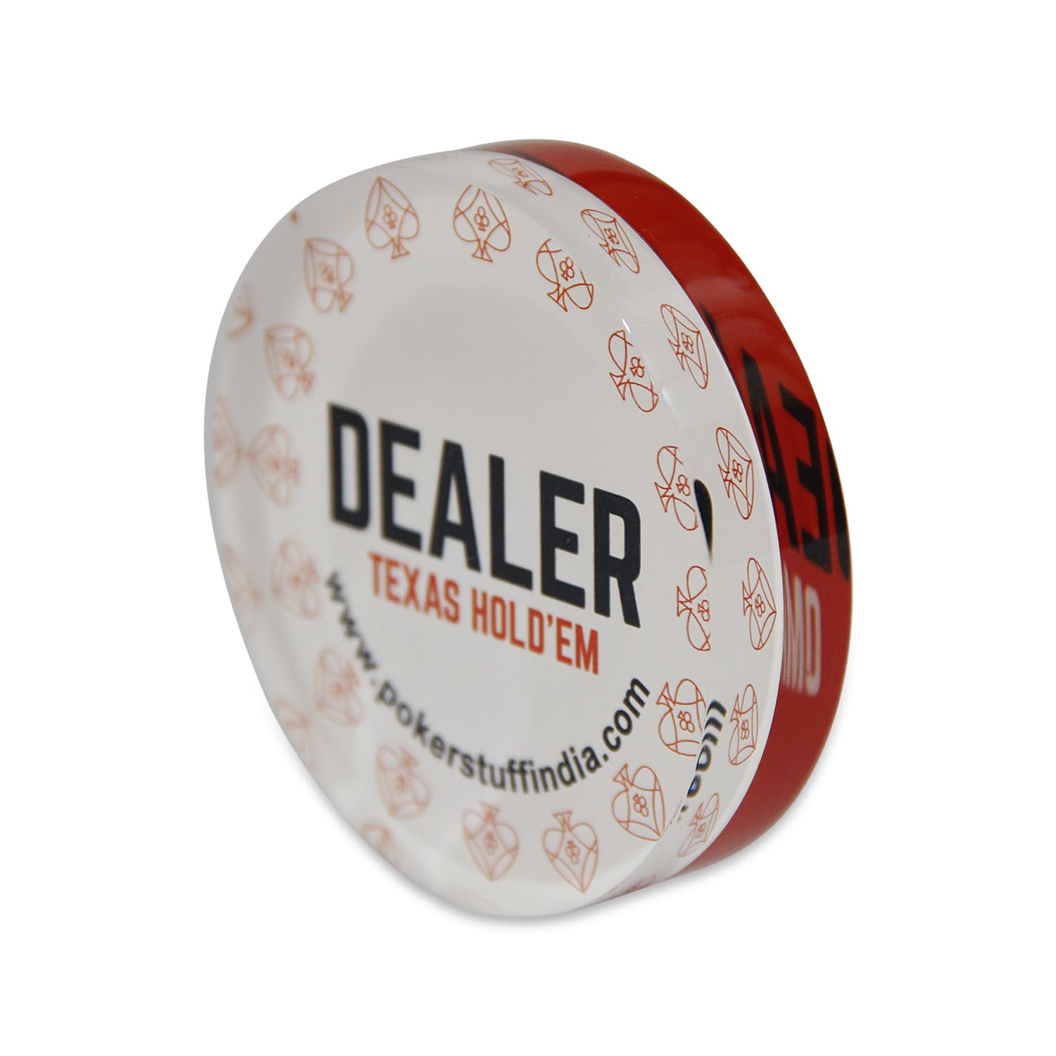 Poker Stuff India Plastic Poker Dealer Button (Omaha and Texas) (B09J92FYGF) Amazon Price History, Amazon Price Tracker